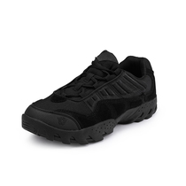 Outdoor combat boots mens low-top spring and Autumn ultra-light special forces shock absorption breathable wear-resistant lightweight tactical boots