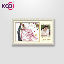 KS cross stitch monopoly wedding bedroom new print szx only you only only me Y610378