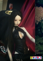 1 3 All-inclusive rubber soldier female plain body all-steel bone super movable SD silicone doll BJD nightclub queen long hair