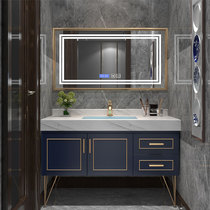 Nordic bathroom cabinet combination Bathroom sink intelligent mirror Modern simple wash basin Bathroom sink cabinet