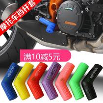 Motorcycle gear sleeve modification electric car accessories shoe protective cover variable gear lever pad gear gear shoe cover equipment