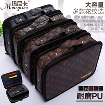  Hairdressing scissors bag Hairdressers portable tool bag tool box Multi-function electric push scissors bag Hairdressers zipper bag