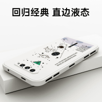 Black shark 4 mobile phone case liquid silicone millet Black Shark 4pro protective cover all-inclusive lens por anti-fall four-generation game New Tide brand net Red personality creative limited edition soft shell men and women ultra-thin