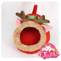 Cute cartoon rabbit Dutch pig guinea pig ChinChin cotton mink squirrel Flower Branch mouse hamster Golden Bear warm cotton nest