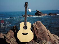 Sens handmade guitar OM-1SS spruce full veneer Sengweiwan Xiaoli Chinese style 40 inch OM elbow guard