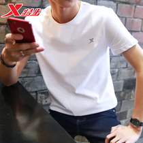 Special step short sleeve T-shirt men 2021 spring and summer new breathable fashion casual round neck comfortable quick-drying sportswear