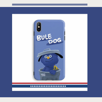 Duohe original brand BLUE DOG Apple xsmax xs phone case funny Huawei p20 protective case