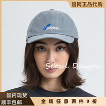 we11done official website 20ss baseball cap letter embroidery logo hat welldone cap