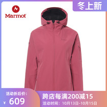 20 spring and summer new MARMOT Groundhog outdoor women M1 soft shell top windproof splashing water comfortable and breathable