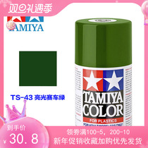 TAMIYA TAMIYA spray can spray paint model coloring 85043 TS-43 TS43 bright light racing green 100ML