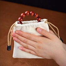 Buddha Pearl Cotton Numb play Handstring Bouquet Pocket of the Purse Strings of the Purse Strings BAGS CONTAINING A SMALL CLOTH BAG CUSTOM-MADE