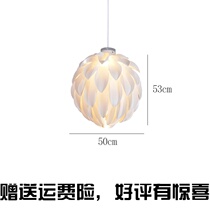 Danish Bedroom Pine Nuts Chandelier Nordic Modern Simplicity Joins Home Light Lavish Restaurant Book House Bar Terrace Fruit Petal Light