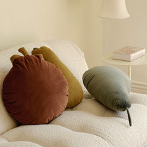 MRLAZY fruit bay window throw pillow super cute creative bedroom bed sleeping girl Nordic super soft waist pillow cushion