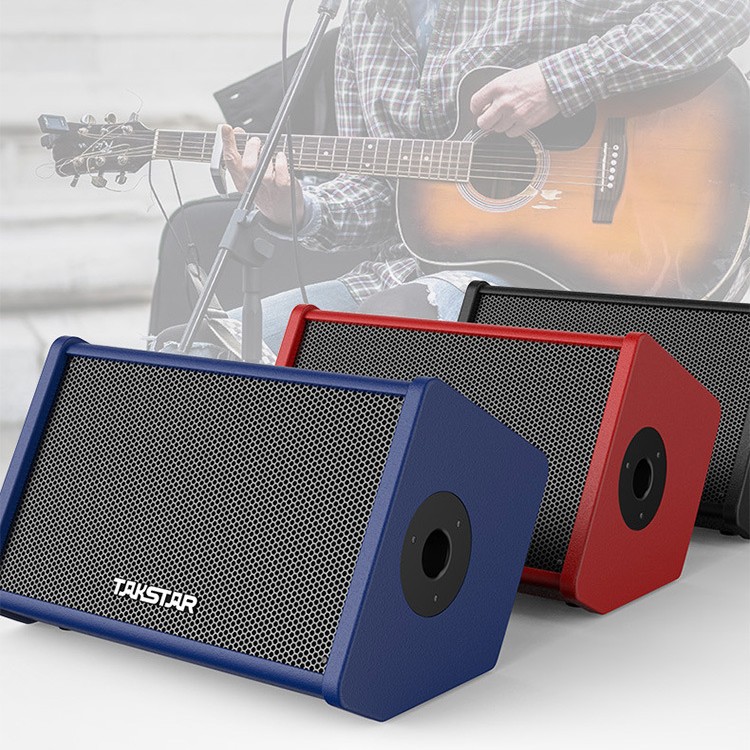 (Won) TakstarOPS-25 outdoor street slingshot sound box to perform K-song portable guitar sound