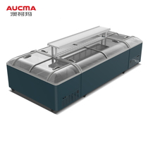 (Official direct operation) AUCMA IHF-D1508P commercial horizontal supermarket large capacity combination island cabinet