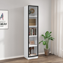 Light luxury Nordic two-door bookcase bookshelf study locker guest restaurant glass door display cabinet simple modern furniture