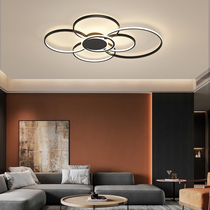 Lamps minimalist modern atmosphere Home round living room Lights led suction lights Nordic ultra-thin master bedroom room light