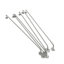 Net Red fashion hanger womens clothing store wall hanging clothes rack stainless steel silver hanging clothing display rack Wall style