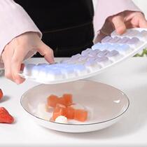 Ice lattice make popsicles homemade ice cream frozen ice cubes mold ice cube with lid abrasive model Ice Cube artifact silicone