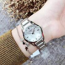 Skyshuttle Tissot wave series silver inlaid with fritillary disc women watch T023 210 11116 00