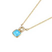 Hubei Zhushan origin natural turquoise jewelry