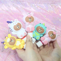 NIVEA NIVEA x LINE co-name limited payment pendant lip balm nourishes 4 8g