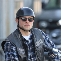 Spot Retro Motorcycle Rider Helmet Hareindian Summer Lads Armor Melon Leather Armor Personality Soa Half Armor