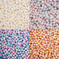 Harvest Cottage Imitation Pearl ABS Loose Beads No holes DIY Accessories Feather Candlestick ins Wedding Party decorations