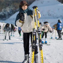 Long White Hills Ski Suit Rental 3 Outdoor Ski Pants Men And Women Veneer Double Board Waterproof Anti-Craze Warm
