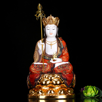 Ground Tibetan King Buddha Han Bai Yucai Painted Pendulum with Domestic Living Room for the Buddhas Sant Jiuhua Mountain Tibetan Bodhisattva Like