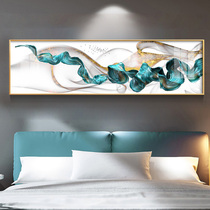 Crystal porcelain painting Diamond bedroom bedside decorative painting banner abstract light luxury murals room wall hanging painting modern simplicity