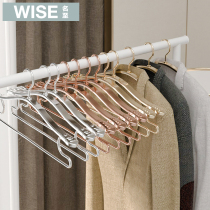 Name to large coat without mark hanger aluminium alloy home anti-slip clothes brace wide shoulder western-style clothes hanger balcony drying rack