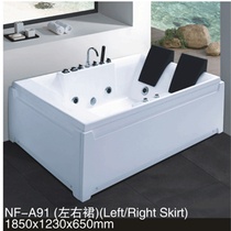 Surf massage bathtub Smart bathtub manufacturer Indoor bath tub Adult free-standing bubble double bathtub