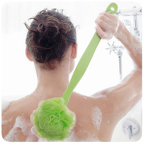 Long handle bath brushed back massage rubbing mud bath brushed soft rubbing brush rubbing bath towel bath Supplies bath brushes