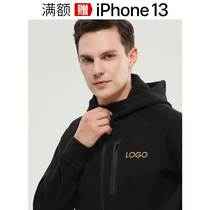 Class sweatshirt custom diy set to make even hoodie long sleeves tailor-made jacket zipped pocket workwear print character logo