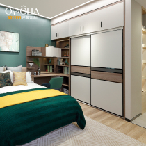 Opuli whole house custom simple modern wardrobe Overall bedroom custom cabinet Walk-in large wardrobe cloakroom