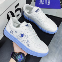 Hong Xiang Young Shoes Young Mens Shoes Air Force No. 1 Spring and Summer Casual Plate Shoes Man