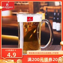 Lirevered heat-resistant glass-cup beer glass with a special large-capacity tea cup for the tea building of the office tea cup