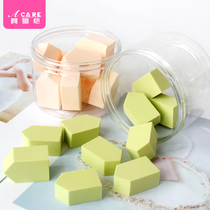 Special beauty egg jelly sponge sponge puff Small pieces of soft makeup disposable do not eat powder wet and dry dual-use