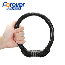 Mountain bike lock Anti-theft portable childrens bicycle wire password lock Compact anti-prying ring lock soft lock