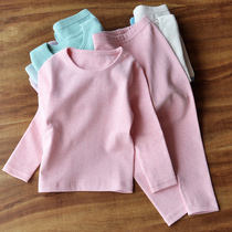 Girls  warm underwear set Childrens autumn clothes Pure cotton winter clothes Womens big childrens autumn and winter cotton warm thickened cotton sweater