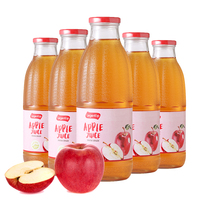 Spanish imports Legent-pure apple juice 100% No sugar juice drinks 1L* 6 large bottles