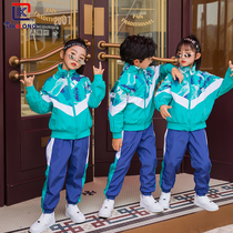 Primary school uniforms spring and autumn suits childrens sports class uniforms kindergarten uniforms Autumn Tide uniforms