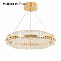 Postmodern minimalist Crystal creative Living room Bedroom Restaurant Villa Fashion Clubhouse Shop Window Duplex 2 floors chandelier