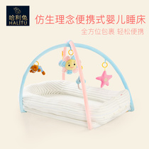 Harry rabbit bed bed portable crib newborn bionic bed baby bed bed anti-pressure bed