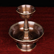 Indian red copper 8 auspicious protective cup for wine glasses pure copper for a cup meditation stall