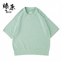 Prairie Fire Equipment visvim JUMBO SWEAT SS VEGGIE DYE 19SS Half sleeve