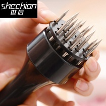Utensils roast meat tenderloin pork punch household kitchenware quick pin Jack meat pine tool eye