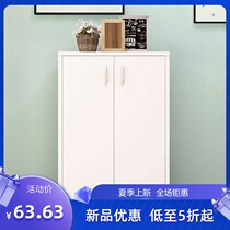 TV cabinet Side cabinet Wall-mounted single side cabinet in the living room Nordic living room Storage cabinet next to the TV