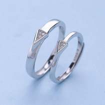 S925 sterling silver love brand couple ring fashion sterling silver ring men and women ring pair